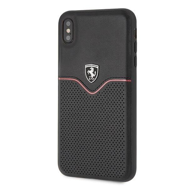 Ferrari Cover iPhone Xs Max Off Track Victory - Sort Black