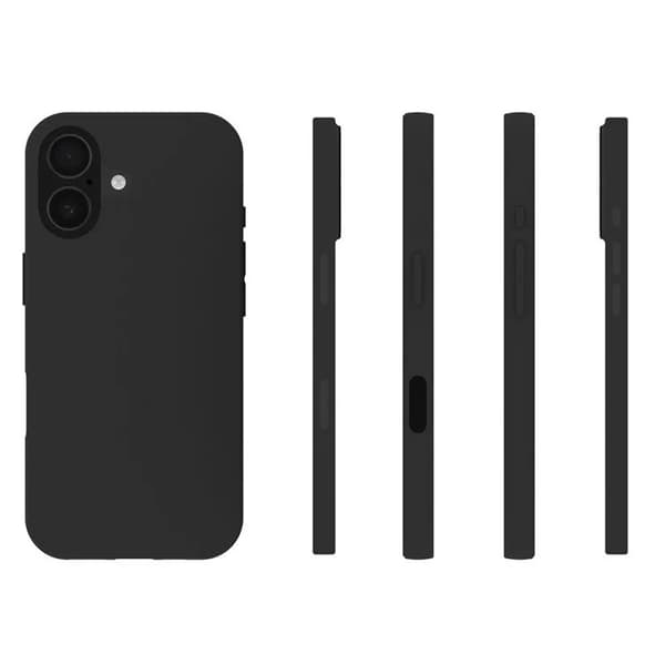 [100-Pack] Mobilskal till iPhone 17 Flexible TPU - Svart