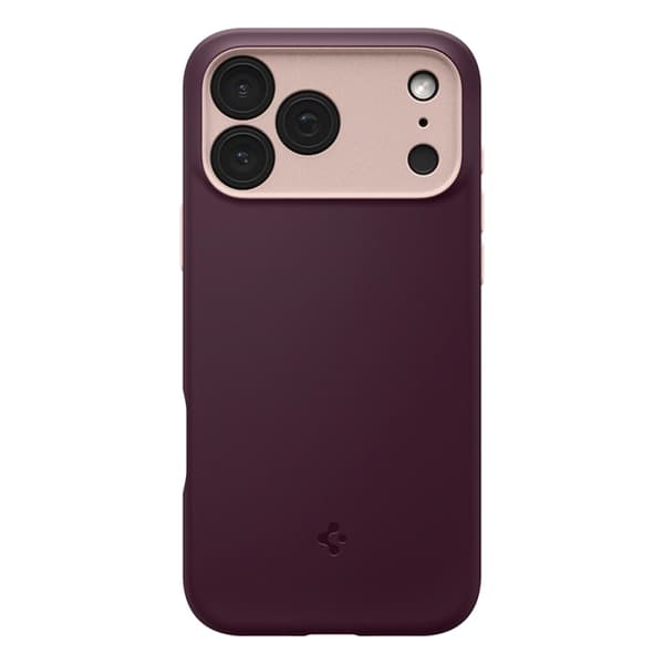 Spigen Mobilskal till iPhone 17 Pro Max Magsafe Nano Pop - Burgundy Bean Lila