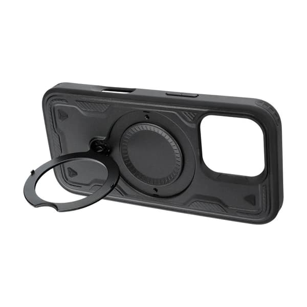 Telefontaske til iPhone 16 Plus Frost Armor - Sort Black