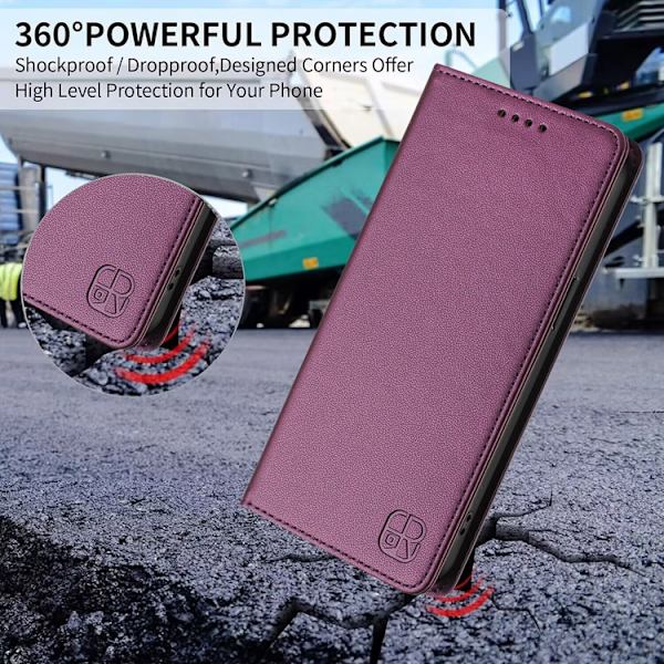 RINACASIS iPhone 17 Plånboksfodral RC01 RFID - Violett Lila