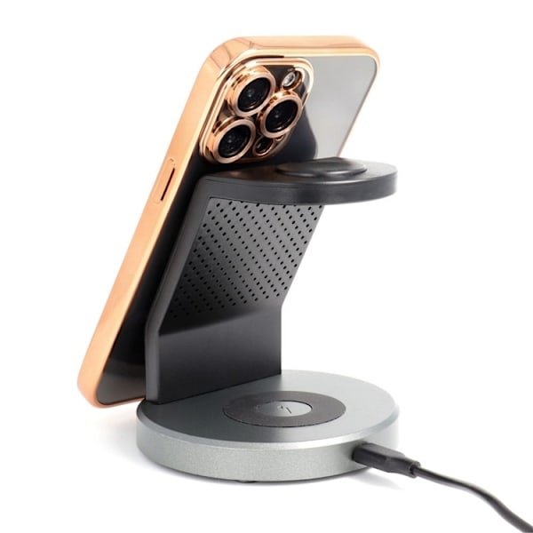 iPhone 15 Plus Mobilskal Magsafe Electro - Guld