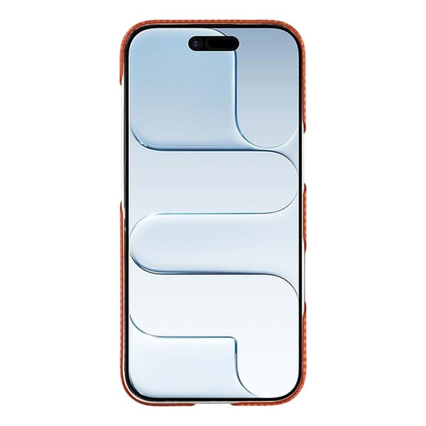 Mobilskal till iPhone Air MagSafe Carbon Fiber Orange