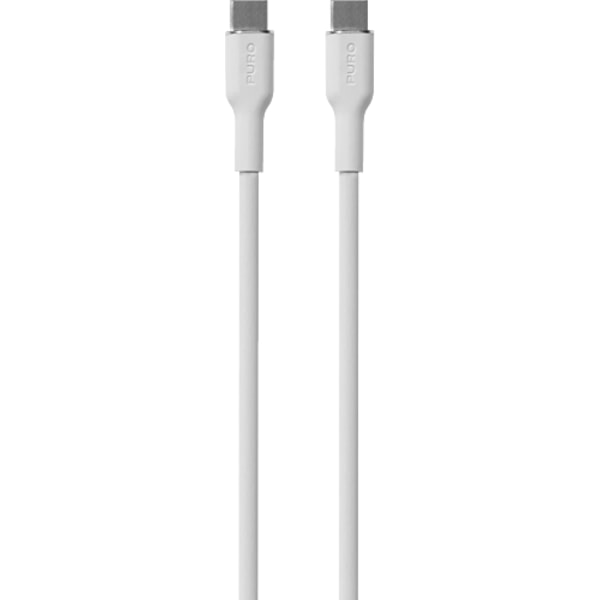 Puro USB-C Till USB-C Kabel 1.5m Icon Soft - Vit