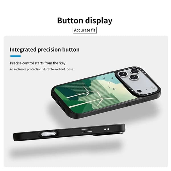 Mobilskal till iPhone 17 Pro Max MagSafe Aluminium Silikon Grön