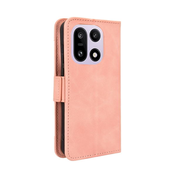OnePlus 15 5G Plånboksfodral Konstläder Rosa