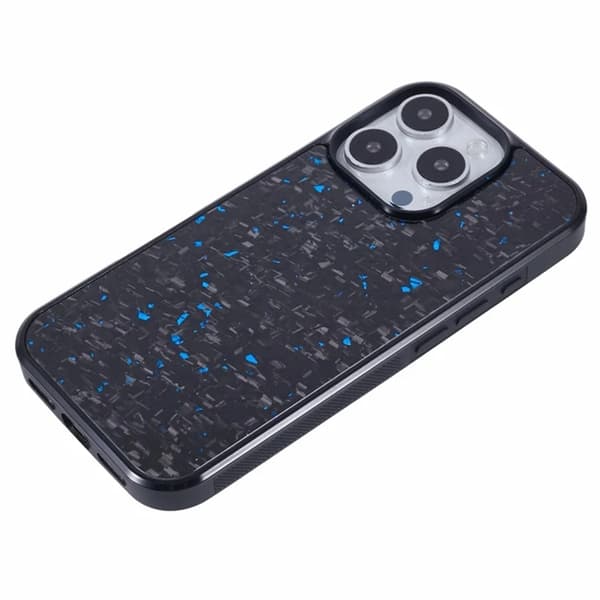 Mobilskal till iPhone 16 Pro Max Aramid Fiber Forged - Blå Blå
