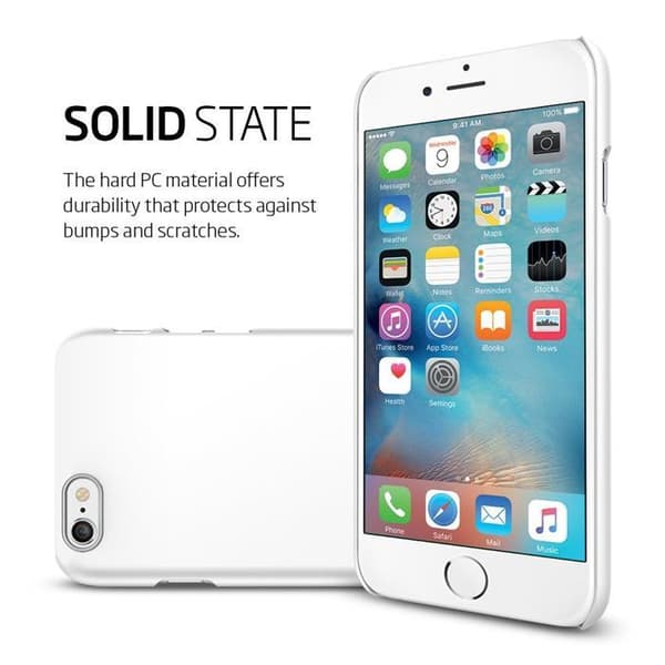 SPIGEN Ultra Thin Fit Skal till Apple iPhone 6/6S (Vit) White