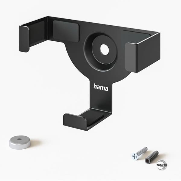HAMA Hållare Apple TV HD 4K 1:a/2:a/3:e/4:e Gen. Svart