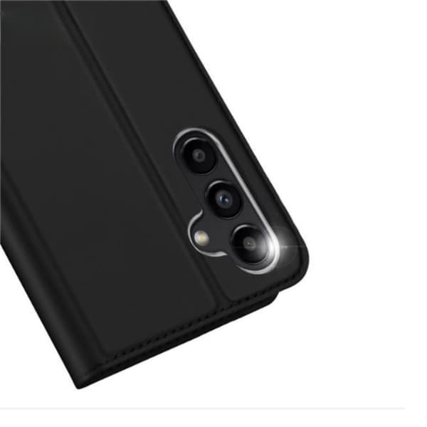 DUX DUCIS Skin Pro Galaxy A24 4G Pung Taske PU Læder - Sort Black