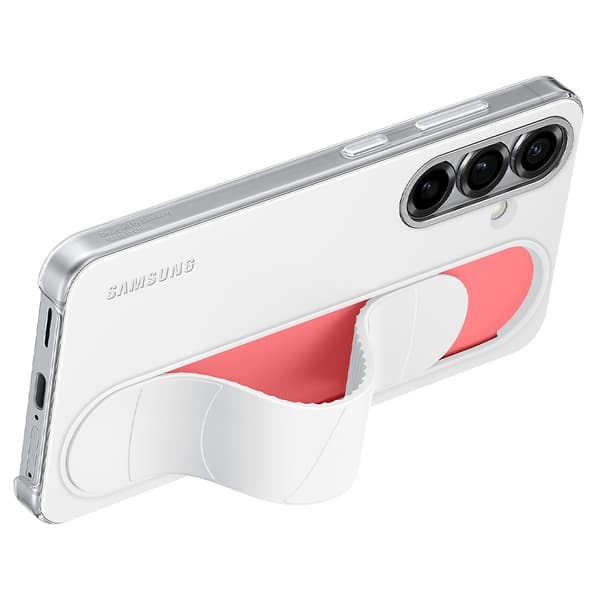 Mobilskal till Samsung Galaxy S25 MagSafe Standing Grip - Vit