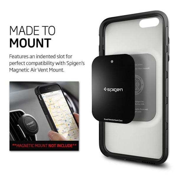 Spigen Thin Fit Hybrid Skal till Apple iPhone 6(S) Plus - Vit Vit