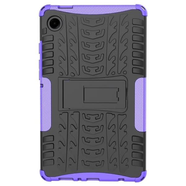 Mobilskal till Galaxy Tab A9 Kickstand Tire Texture - Lila Lila