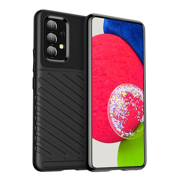 Thunder Flexible Armored Skal Galaxy A53 5G - Svart