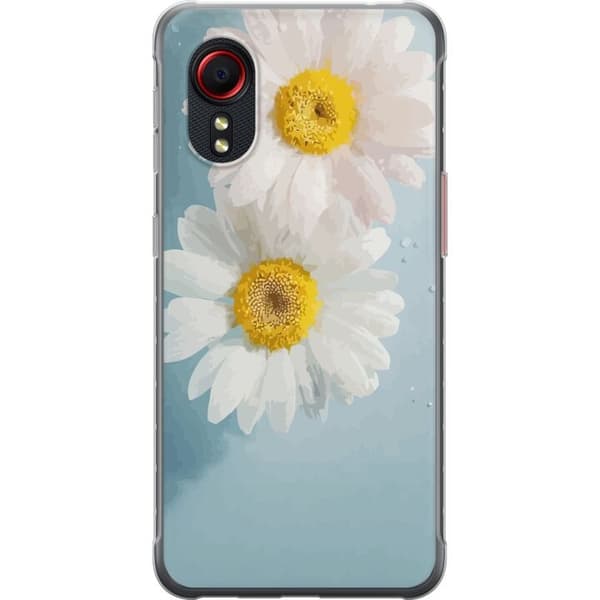 Telefontaske til Samsung Galaxy Xcover 5 med sommerblomster