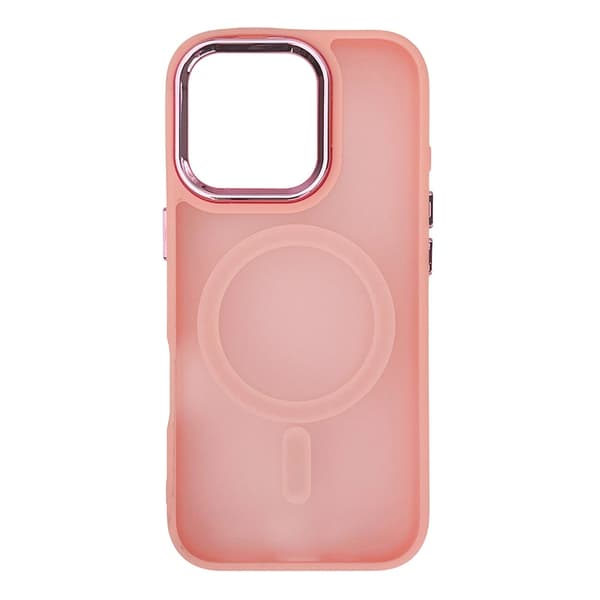 Telefontaske til iPhone 17 Pro Max MagSafe Fashion - Lyserød Rosa