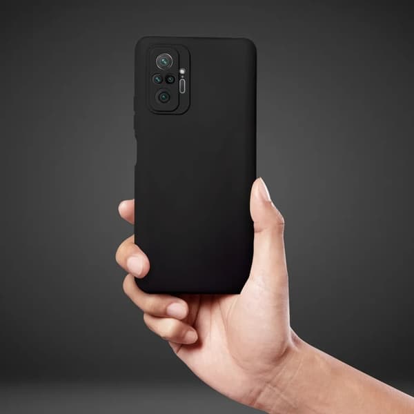 Telefontaske til Xiaomi Redmi Note 14 Pro 4G Soft - Sort Svart