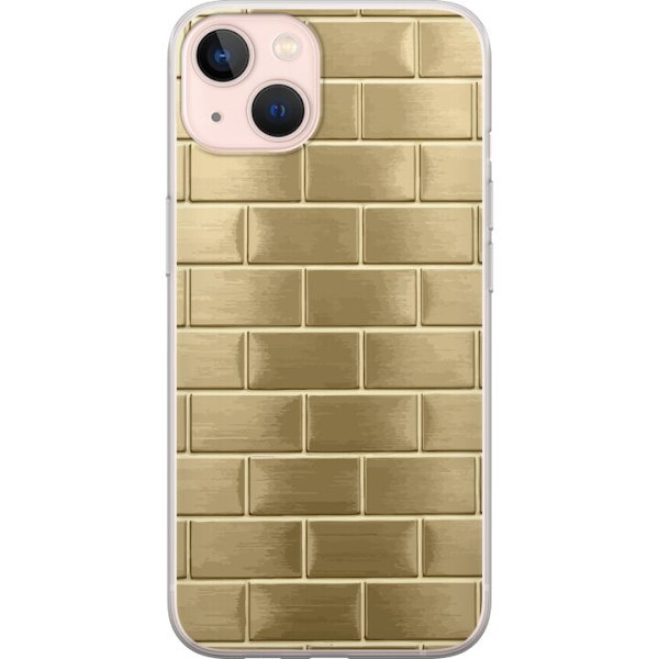 Mobilskal till Apple iPhone 13 mini med Gyllene Murstenar