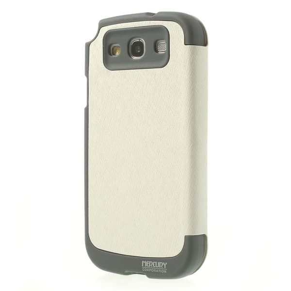 Mercury Bumper View Pungeetui til Samsung Galaxy S3 (Hvid) White