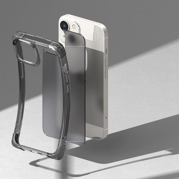 Ringke iPhone 14 Plus -kuori Bumper Fusion - Harmaa Grå