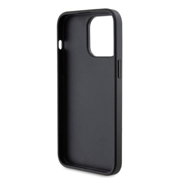 Karl Lagerfeld iPhone 15 Pro Max Mobilcover Kortholder KC - Sort