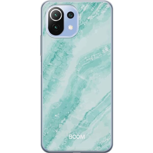Mobilskal till Xiaomi Mi 11 Lite med Mint Marble
