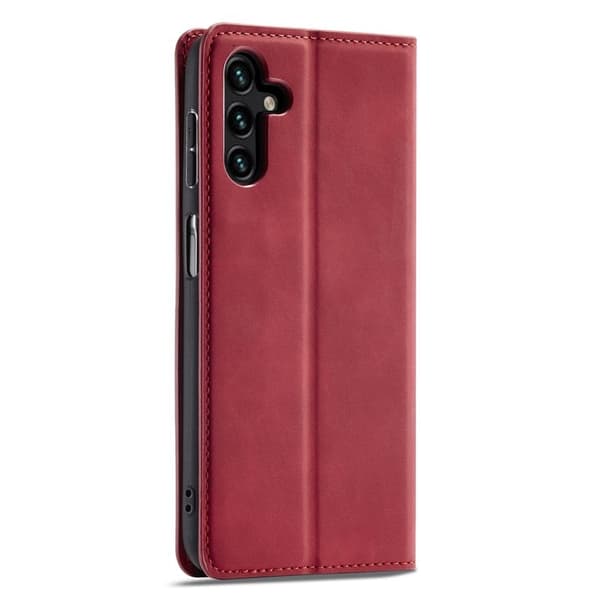 FORWENW Fantasy Series Samsung Galaxy A35 Plånboksfodral Konstläder - Röd