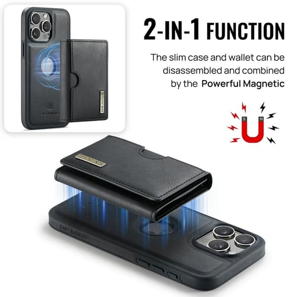 DG.MING M6 Series Mobilskal till iPhone 14 Pro Max Magnetiskt Svart