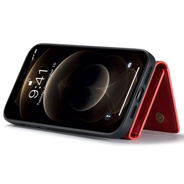 DG.MING M1 Series Mobilskal till iPhone 14 Plus 2-i-1 Röd