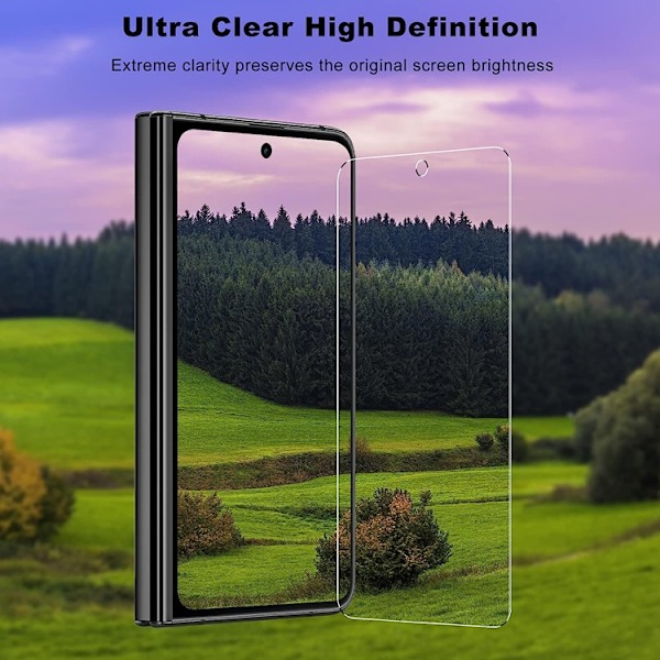 [1-PACK] Google Pixel Fold Härdat Glas Skärmskydd - Clear Transparent