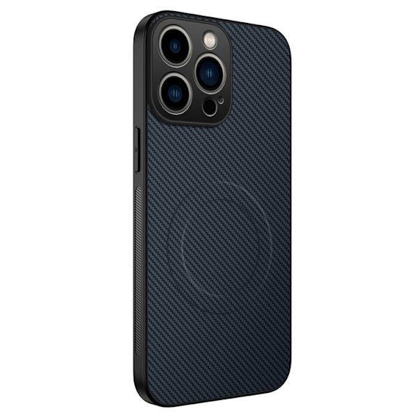 WANLONFENG Mobilskal till iPhone 14 Pro MagSafe Carbon TQ Blå