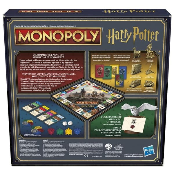 HASBRO Brætspil Monopol Harry Potter (DK/FI)