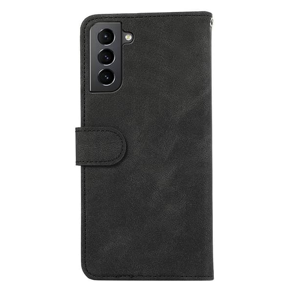 ABEEL Plånboksfodral för Samsung Galaxy S21 5G / S21 4G - Svart