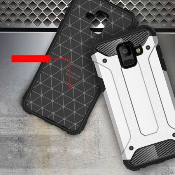Hybrid Armor Mobilskal Samsung Galaxy A6 (2018) - Svart Svart