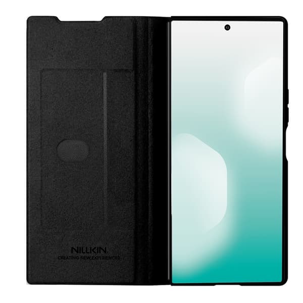 Nillkin Galaxy Z Fold 7 Plånboksfodral Qin Pro Svart