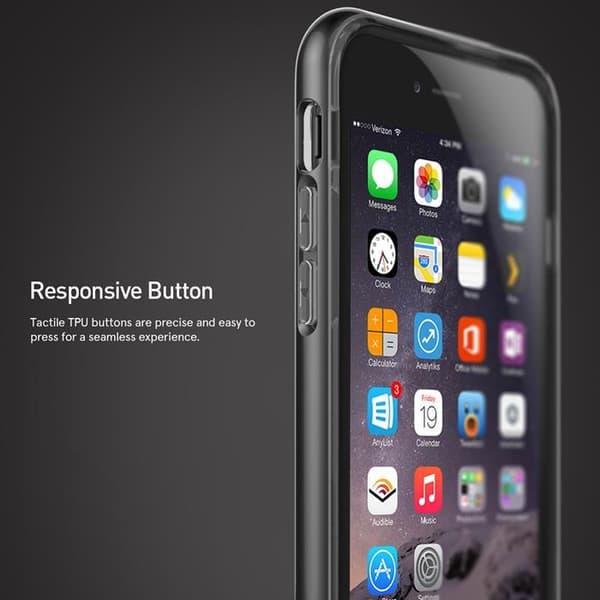 Caseology SkyFall -kuori Apple iPhone 6(S) Plus - Musta Black