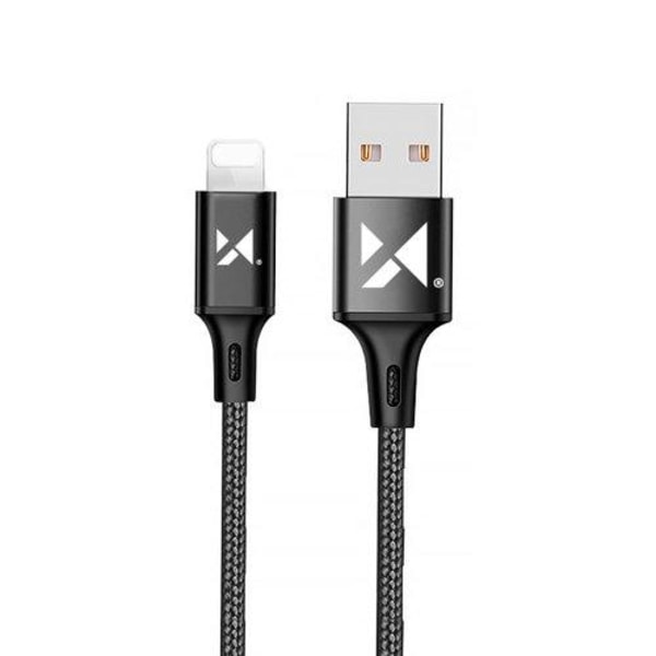 Wozinsky USB Lightning Kabel 1m - Sort Black