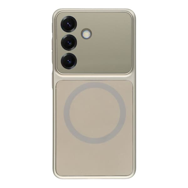 Mobilskal för Samsung Galaxy S26 Magnetiskt PC + TPU - Titangrå