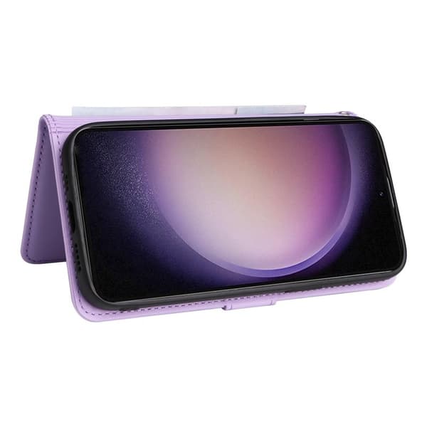 BETOPNICE Samsung Galaxy S23 Plånboksfodral - Detachable Konstläder- Lila
