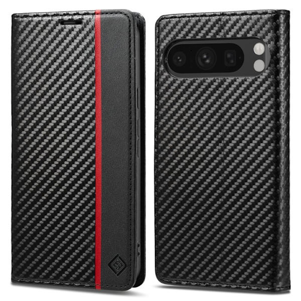 LC.IMEEKE Google Pixel 10 Pro XL Plånboksfodral Konstläder - Vit