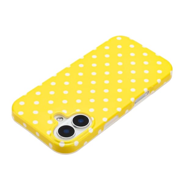 Mobilskal till iPhone 17 Dot Design Imd Tpu - Gul Gul