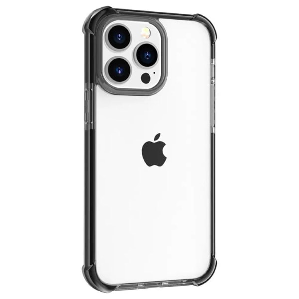 iPhone 14 Pro Max Mobilskal Clear Shockproof - Svart