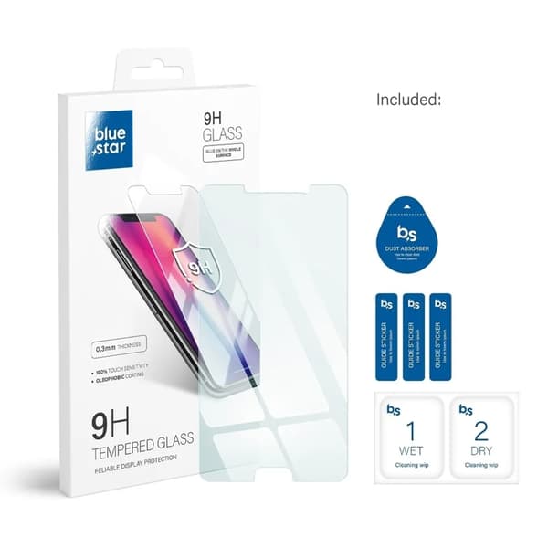 Blue Star Huawei Nova 9 Härdat Glas Skärmskydd - Clear