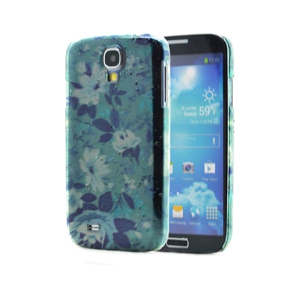 Bagsidecover til Samsung Galaxy S4 i9500 - Blomsterhave Mönster