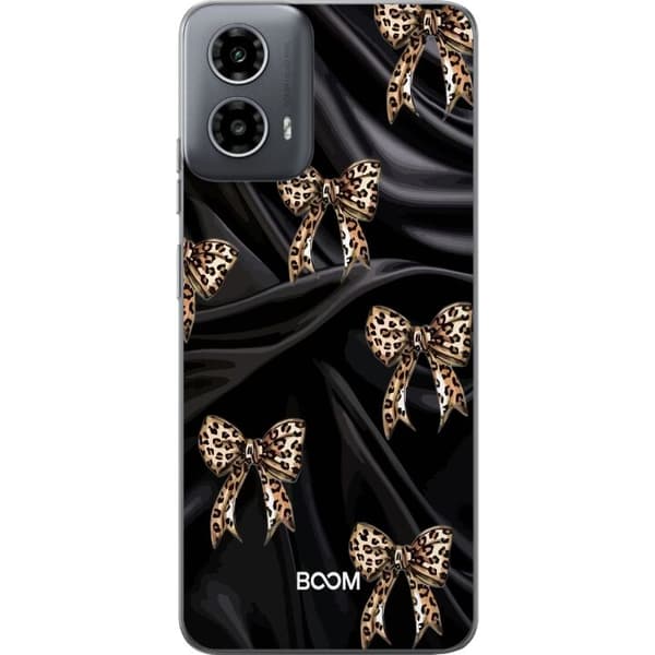 Mobilskal till Motorola Moto G34 med Leopard Bow