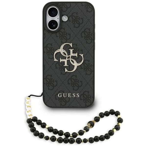Guess Mobilskal till iPhone 17 4G Strap 4G Classic Logo - Svart Svart