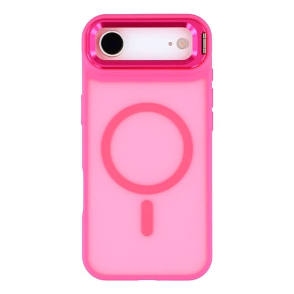 Mobilskal till iPhone Air MagSafe Lins Kickstandé - Rosa Rosa