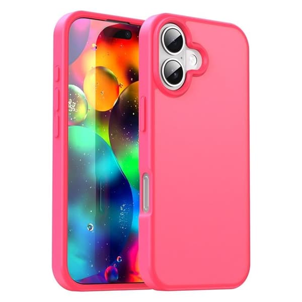 Mobilskal till iPhone 17 Skin Touch Matte - Rosa Rosa
