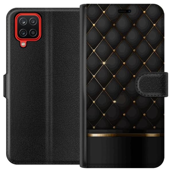 Plånboksfodral till Samsung Galaxy A12 med Luxury Opulence
