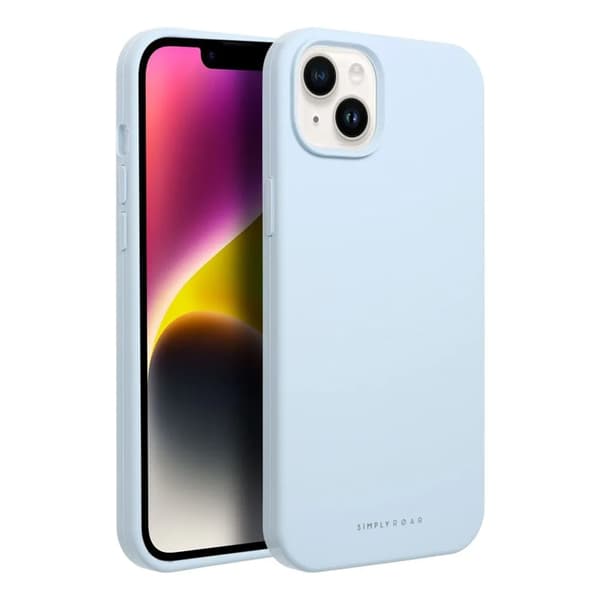 Roar Mobilskal till iPhone 14 Roar Cloud Skin - Ljusblå Blå